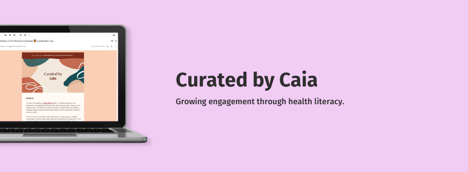 Curated by Caia